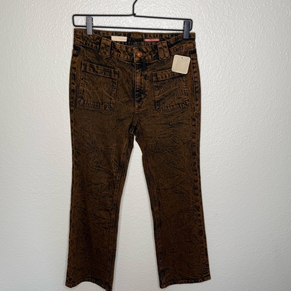 PILCRO Rust Jeans Size 27 Tall NWT